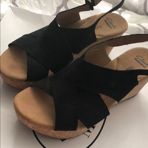 Clark’s cushion soft wedges